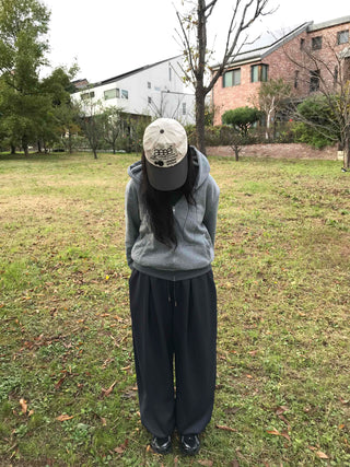 Elastic Waist Pleated Wide Jogger Pants