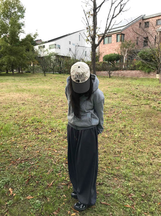 Elastic Waist Pleated Wide Jogger Pants