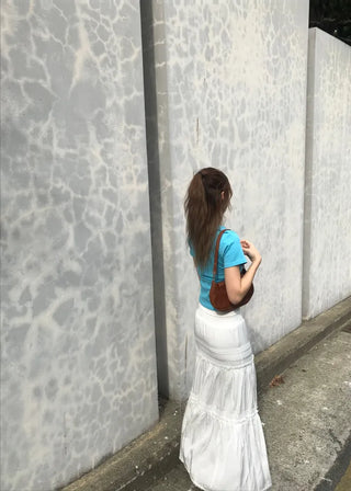 Leel Lace Tiered Long Skirt
