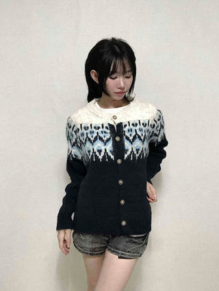 Boho Chic Loose Fit Viscose Button Cardigan