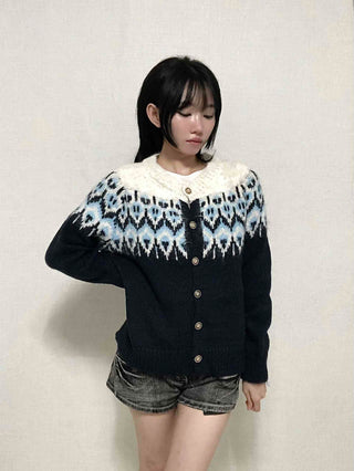 Boho Chic Loose Fit Viscose Button Cardigan