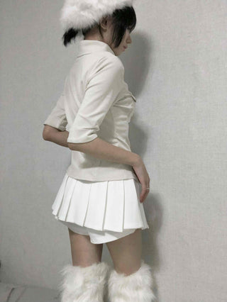Double Pocket Slim Fit Cotton Shirt