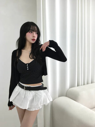 Lori Basic Bolero Cardigan