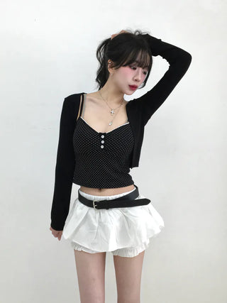Lori Basic Bolero Cardigan