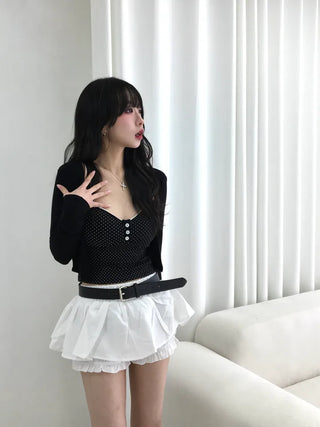 Lori Basic Bolero Cardigan