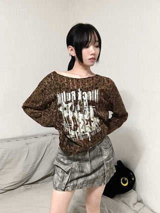 Vintage Washed Cargo Pocket Denim Mini Skirt