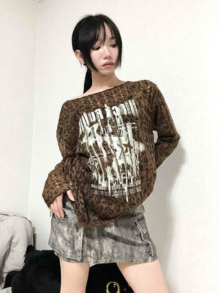 Vintage Washed Cargo Pocket Denim Mini Skirt