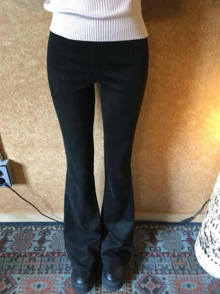 Modern Slim Flare Cotton Bootcut Pants