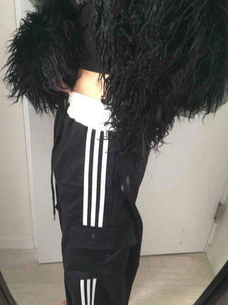 Striped Track Oversized Training Pants
