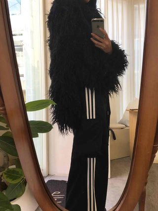 Striped Track Oversized Training Pants