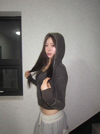 Athleisure Daily Loose Fit Zip-Up Hoodie