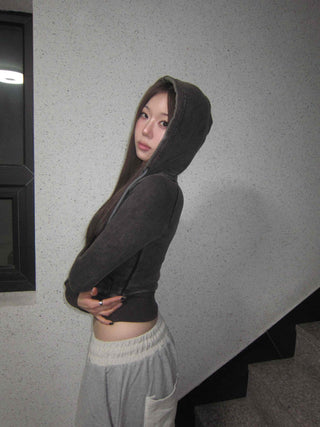 Athleisure Daily Loose Fit Zip-Up Hoodie