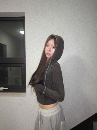 Athleisure Daily Loose Fit Zip-Up Hoodie