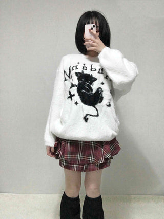 Campus Check Pleated Mini Skirt