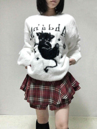 Campus Check Pleated Mini Skirt