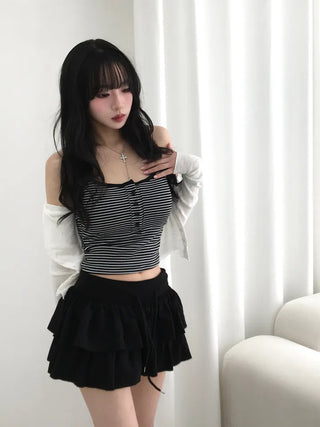 Ferro Tiered Skirt Pants