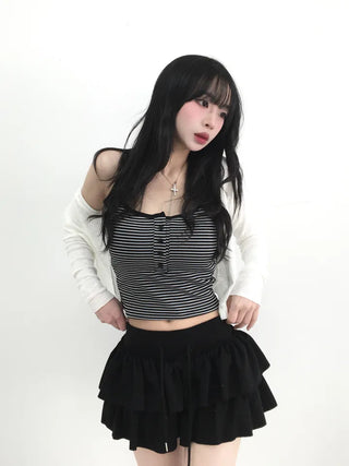 Ferro Tiered Skirt Pants