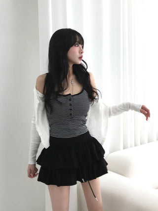 Ferro Tiered Skirt Pants