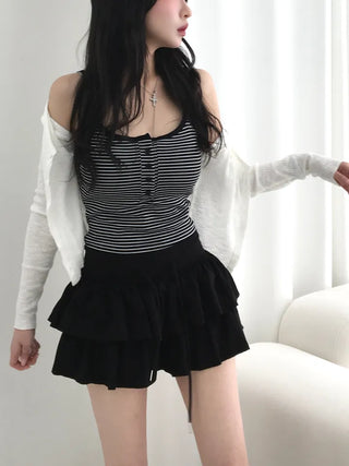 Ferro Tiered Skirt Pants