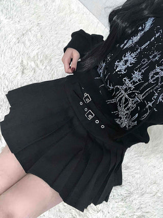 Gothic Lettering Vintage Oversized Hoodie
