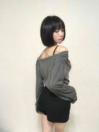 New Basic Soft Fur Shorts