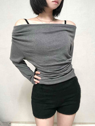 New Basic Soft Fur Shorts