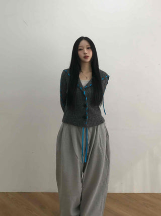 Cozy Fit Elastic Waist Balloon Fit Cotton Training Pants