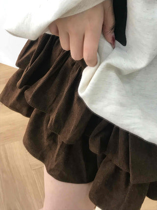 Lovely Leopard Love Embroidered Loose Fit Sweatshirt