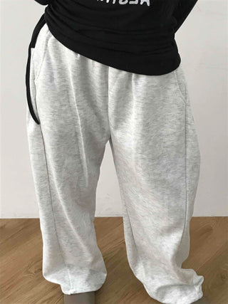 American Vintage Label Loose Fit Jogger Pants