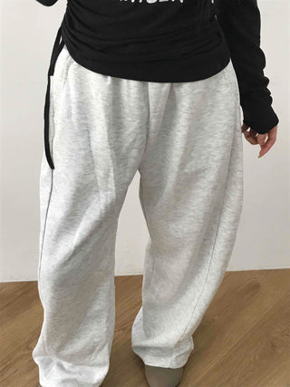 American Vintage Label Loose Fit Jogger Pants
