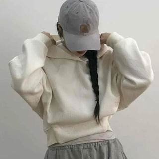 Relaxed Plain Oversized Hoodie