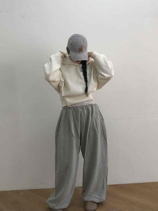 Relaxed Plain Oversized Hoodie