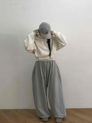 Relaxed Plain Oversized Hoodie