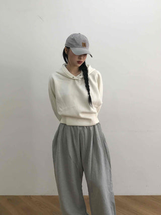 Relaxed Plain Oversized Hoodie
