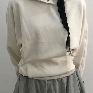 Relaxed Plain Oversized Hoodie