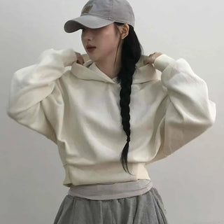 Relaxed Plain Oversized Hoodie