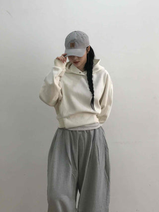 Relaxed Plain Oversized Hoodie