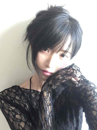 Gothic Crochet Mesh See-through Crop Long Sleeve T-shirt