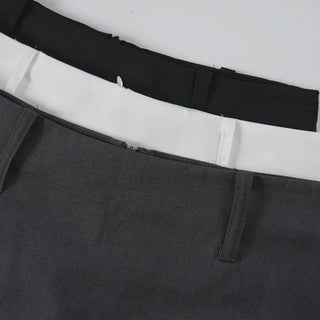 Naro Low-waisted Slacks Skirt
