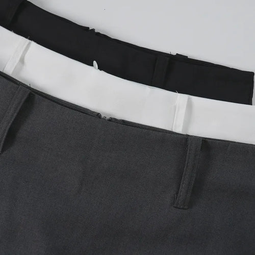 Naro Low-waisted Slacks Skirt