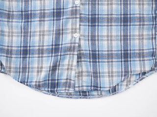 Nari Vintage Check Oversized Shirt