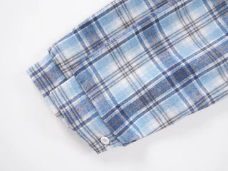 Nari Vintage Check Oversized Shirt