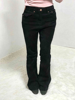 Basic Standard Bootcut Long Denim Pants
