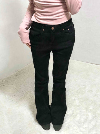 Basic Standard Bootcut Long Denim Pants