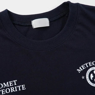 Saro Loose Fit Lettering Long Sleeve Tee