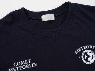 Saro Loose Fit Lettering Long Sleeve Tee