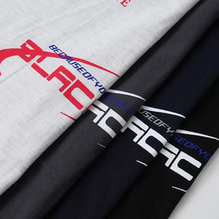 Saro Loose Fit Lettering Long Sleeve Tee