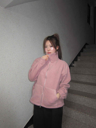 Cozy Puff Oversized Fleece Zip-up