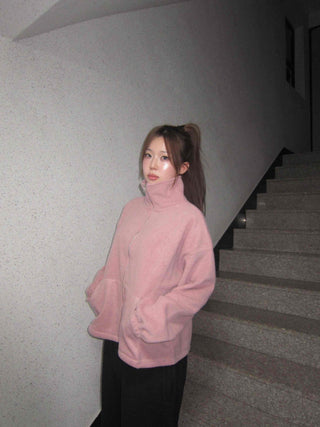 Cozy Puff Oversized Fleece Zip-up
