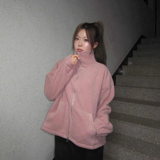 Cozy Puff Oversized Fleece Zip-up